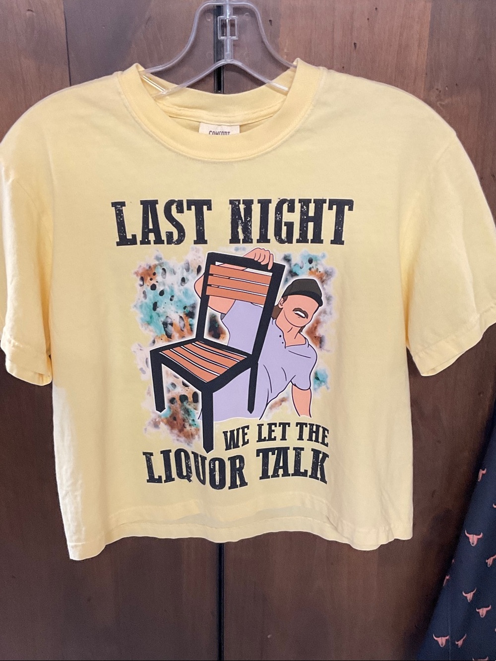 Comfort Colors Yellow Morgan Wallen Graphic Tee